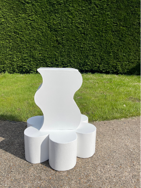 Wave Plinth – 70cm Height