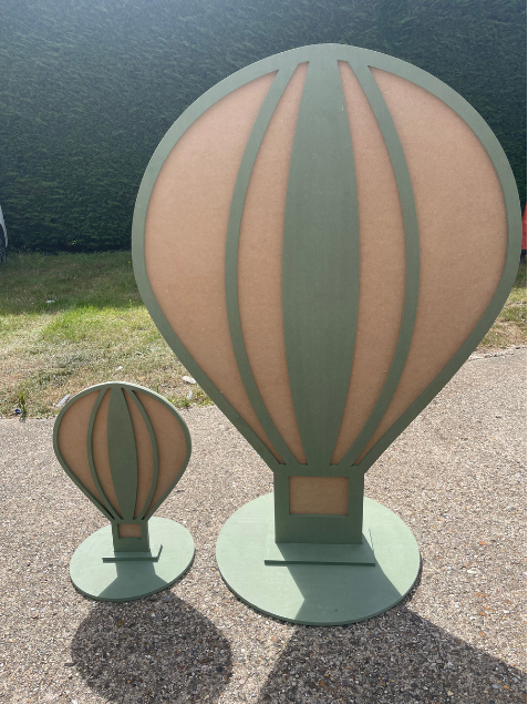 Layered Hot Air Balloon