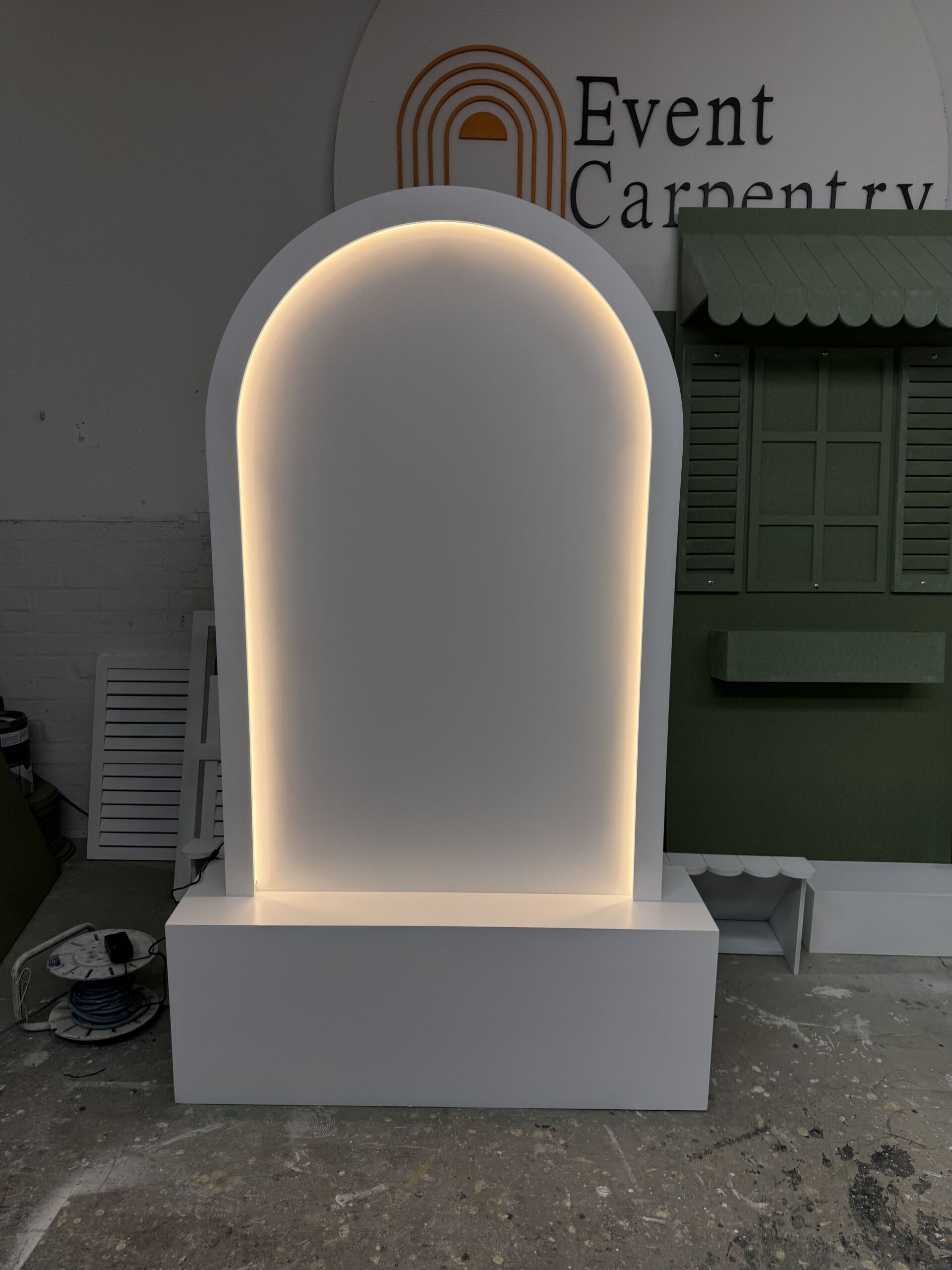 LED Arch Welcome Sign