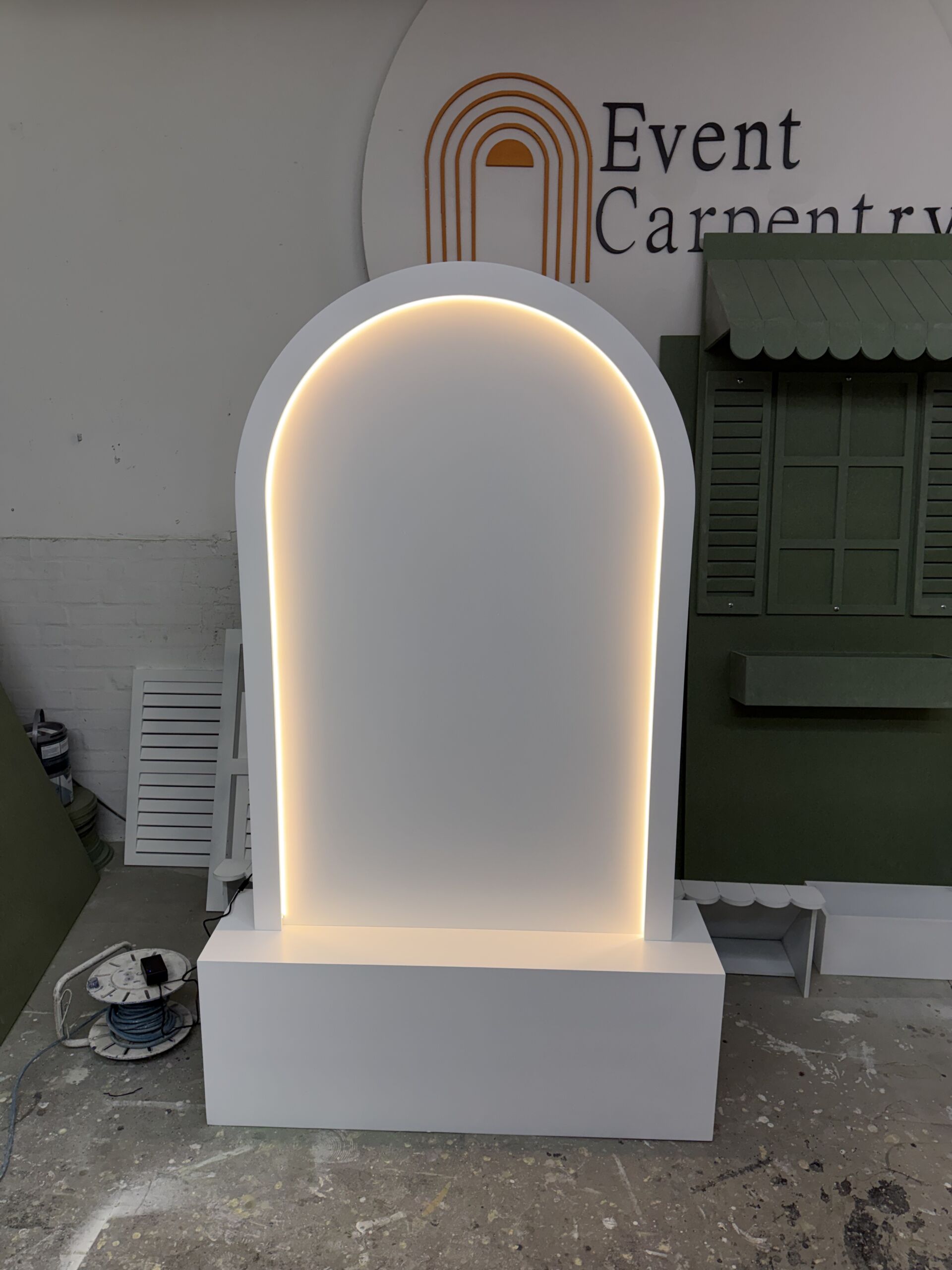 LED Arch Welcome sign