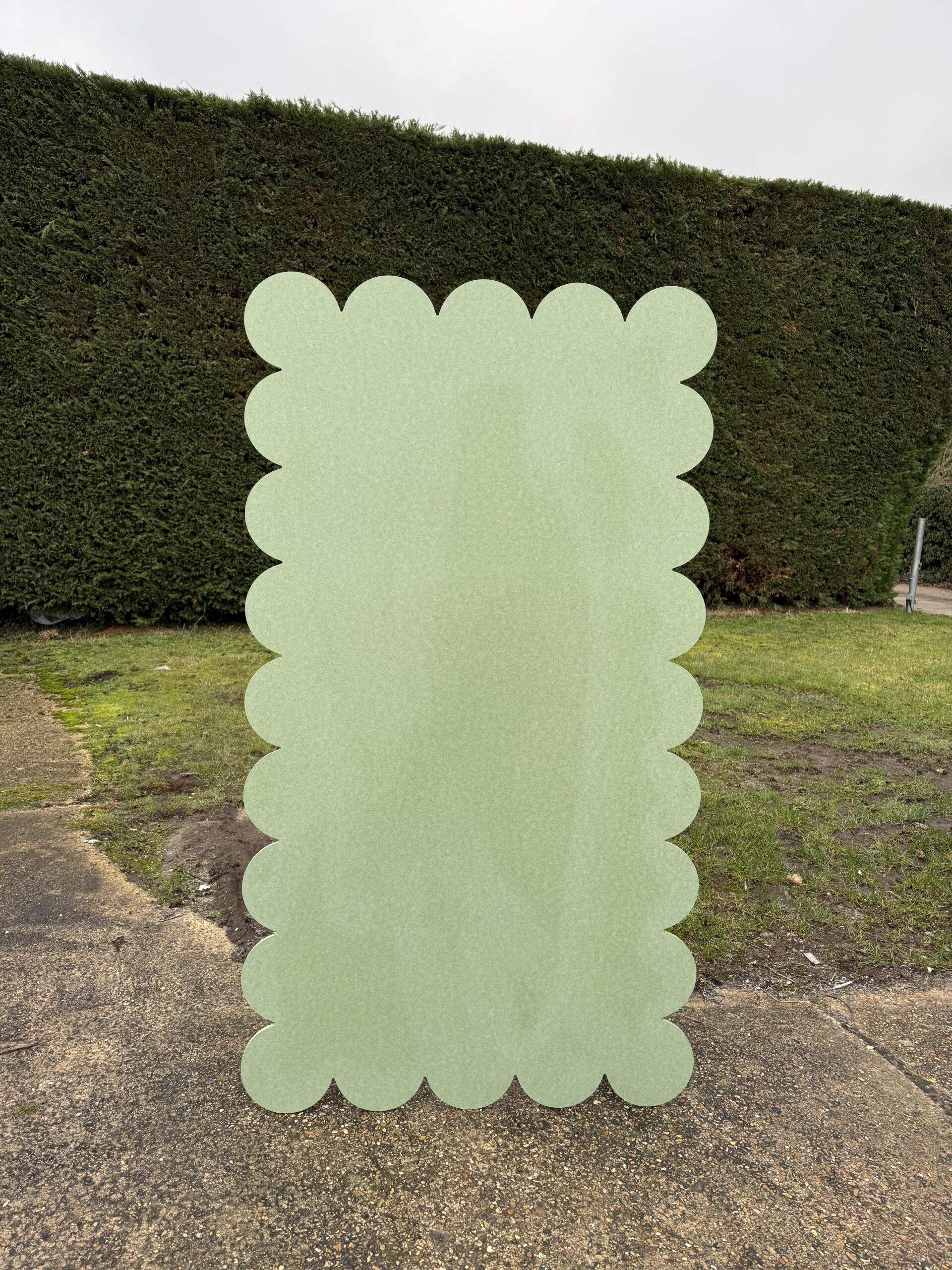 Scalloped sailboard